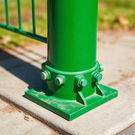 Poste parafusado